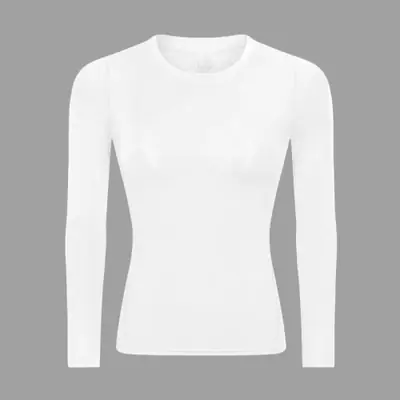 Image de Chemise de Compression Femme - Yoga, Running & Fitness