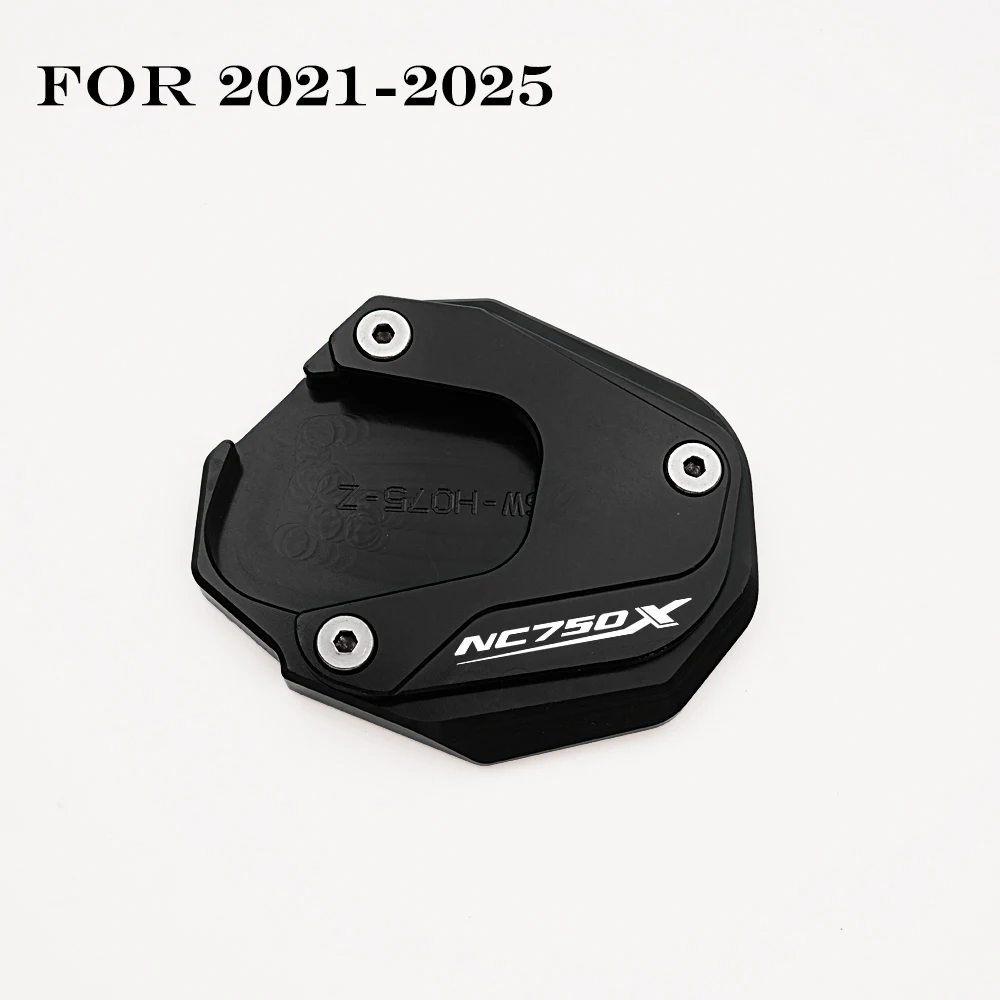 Immagine di Cavalletto Laterale CNC per Honda NC750X - Estensione Piastra in Alluminio