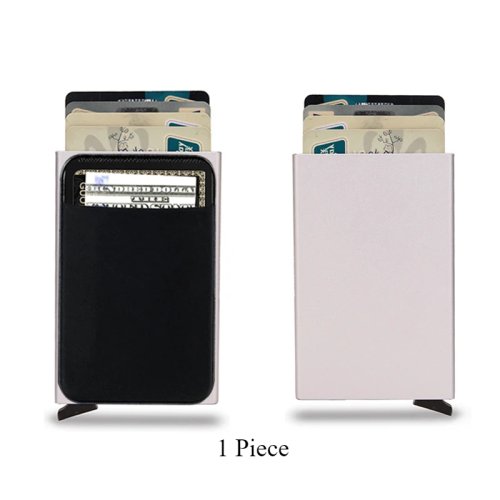 Image de Portefeuille Homme Anti-RFID Ultra-Mince