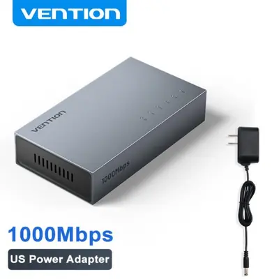 Image de Commutateur Ethernet 5 Ports Gigabit - Plug & Play