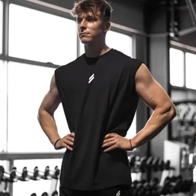 Image de Débardeur Sport Homme Respirant - Séchage Rapide & Coupe Ample