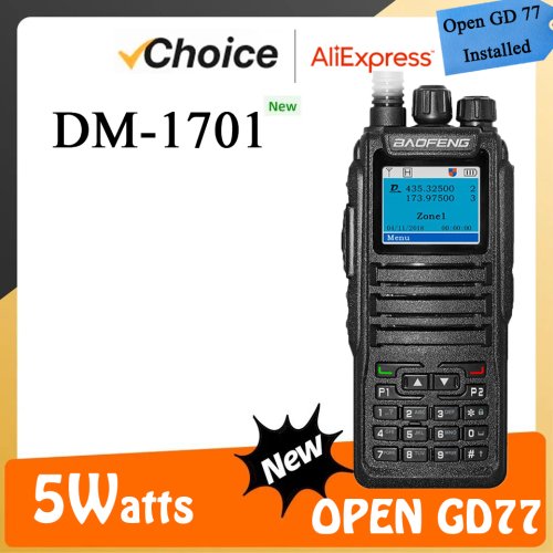Image de Baofeng DM-1701 - Talkie-Walkie DMR Double Mode