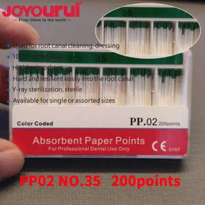 Image de Pointes de Papier Absorbant Dentaire - Pratiques & Hygiéniques