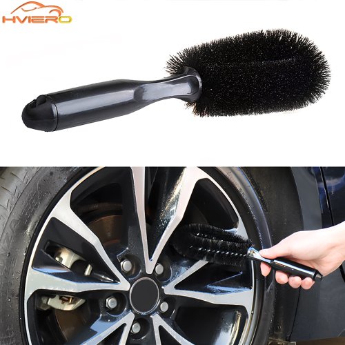 Immagine di Set Completo per Pulizia Ruote Auto e Moto: Spazzole Morbide, Scrubber per Cerchi, Strumenti per Lavaggio Pneumatici e Mozzo – Kit Professionale per Manutenzione Veicoli