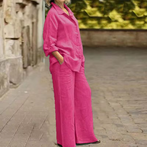 Immagine di Set Elegante in Lino per Vacanze