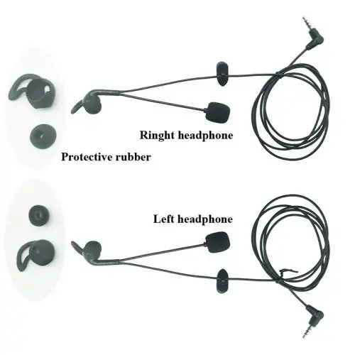 2PCS izquierda auricular