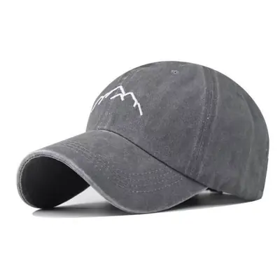 Image de Casquette Vintage Montagne - Unisexe & Réglable