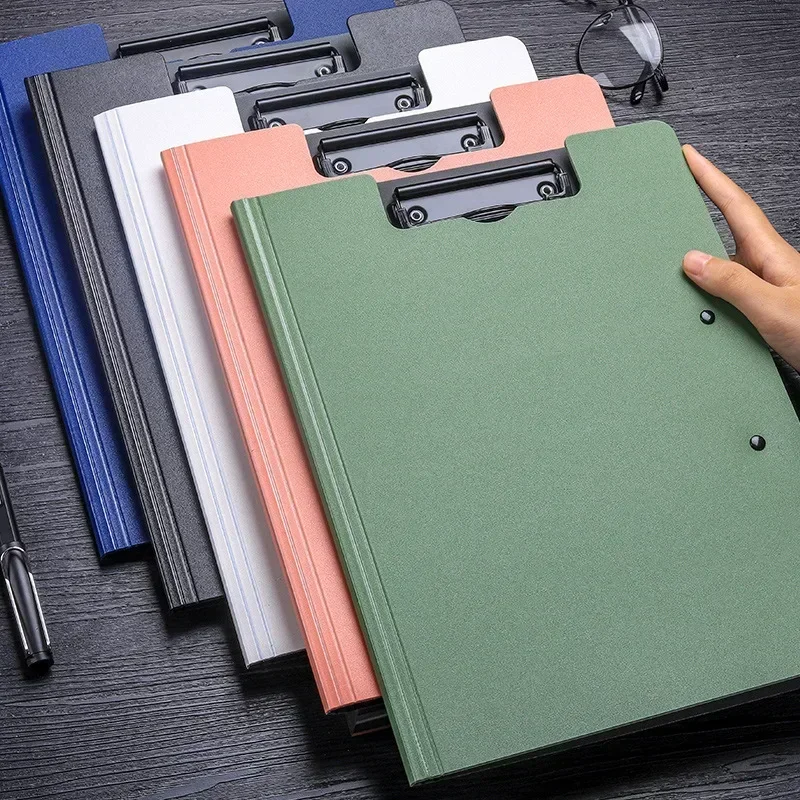 Immagine di Cartella Organizzatrice A4 con Clip Doppie – Perfetta per Ufficio e Scuola