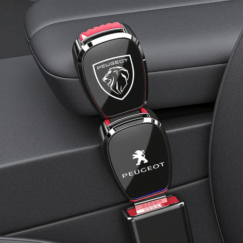 Image of Universal Car Seat Belt Extension Buckle Plug for Peugeot Models – Safe & Secure Auto Safety Strap Adapter