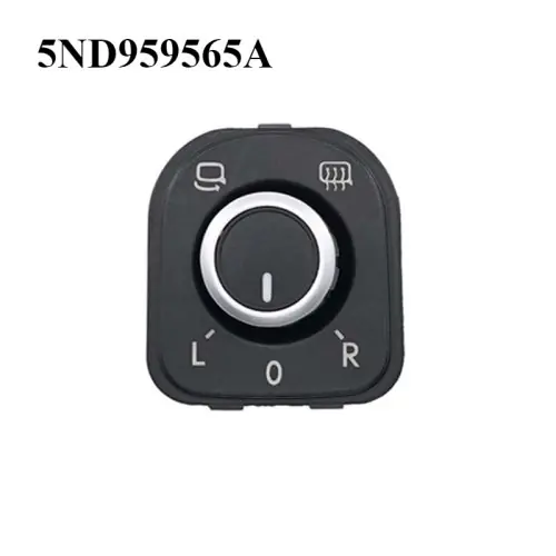Image de Bouton de réglage miroir pour VW Jetta, Golf, Tiguan, Passat