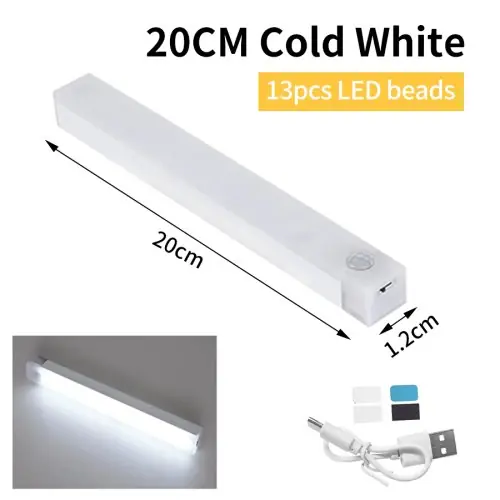 20 cm Blanc froid