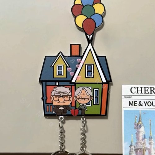 Imagen de Soporte de Pared para Llaves con Diseño de Rompecabezas