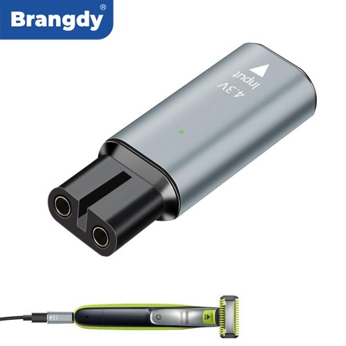 Zdjęcie Ładowarka Adapter Konwerter Brangdy 4.3V Type-C do Golarek Philips Norelco One Blade QP2520 QP2620 QP2515 QP2510