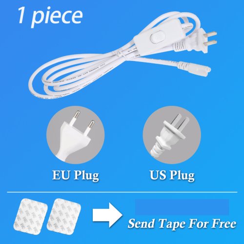 Immagine di Lampada LED Sottile da Armadio per Cucina e Camera da Letto - Barra LED 10W/20W con Illuminazione Interna 220V per Parete e Armadi