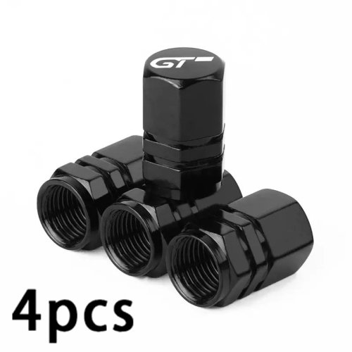 Afbeelding van 4 STUKS Kleurrijke Auto Accessoires Autoband Ventieldopje Voor Peugeot GT GTLine RCZ 308 208 3008 5008