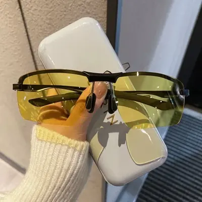 Image de Lunettes de Vision Nocturne Polarizées - Conduite & Sport