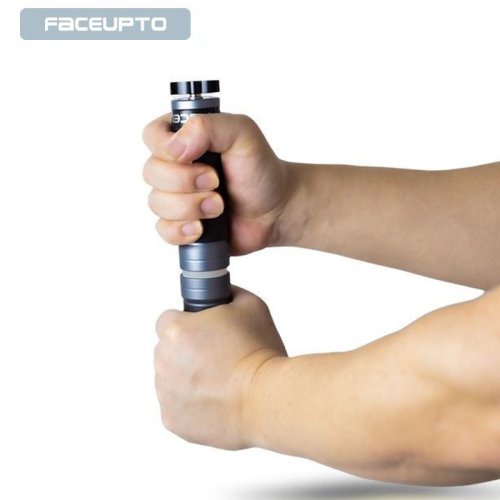Afbeelding van Verstelbare IJzer Draaien Veiligheid Twister Bar voor Armmusculatuur, Pols en Elleboogkracht - 2 tot 200 kg - Ideaal voor Fitness, Gym, Tennis, Basketbal en Badminton Training