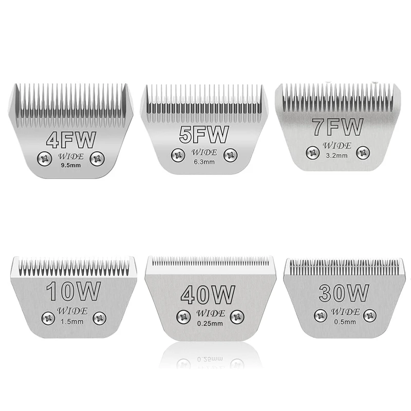 Image de Lame de Tondeuse pour Animaux - Compatible Andis, Oster, Wahl