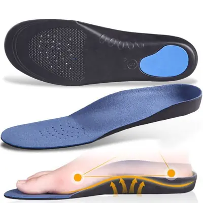 Image de Semelles Orthopédiques 3D pour Pieds Plats - Soutien Voûte Plantaire