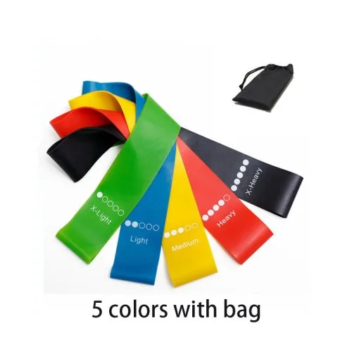 5 kleuren met tas