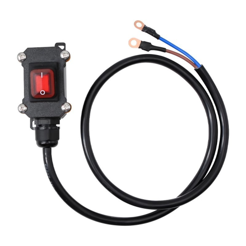 Bild von Wasserdichter Motorrad-Netzschalter mit Batterietrennfunktion – Robuster 12V/24V DC Kill-Schalter für sichere Stromabschaltung