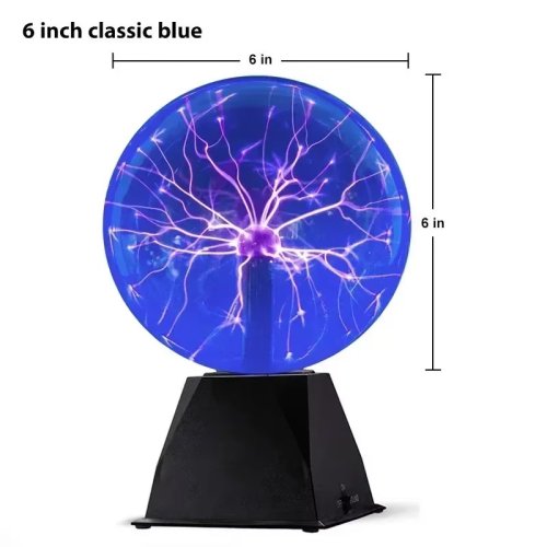 6 inch Blue US plug