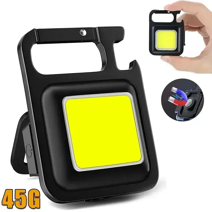 Image de Mini Lampe Torche LED Rechargeable - Portative & Ultra-Compacte