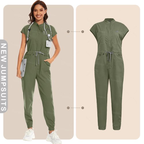 Image de Robes Professionnelles Haute Qualité pour Esthéticiennes & Soins Médicaux