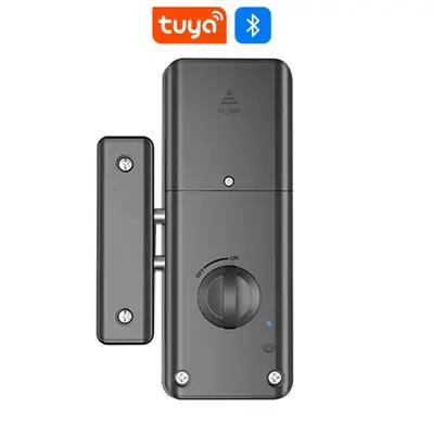 Image de Serrure Connectée Sans Perçage - Contrôle à Distance & Clé Virtuelle