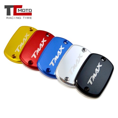 Immagine di Tappo Serbatoio Liquido Freni e Coperchio Pompa Freno per Yamaha T-Max 500 (2004-2011), T-Max 530 (2012-2022) e T-Max 560 – Accessorio di Protezione e Stile