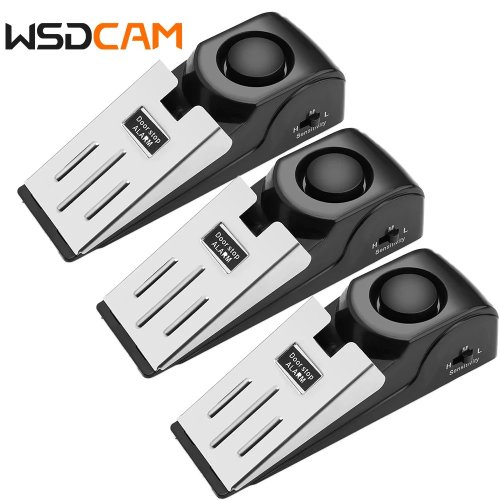 Bild von Tragbarer Türstopper-Sicherheitsalarm mit 120 dB Alarmton – Hochleistungs-Eingangsalarmsystem für Zuhause, Wohnung, Reisen und Haus