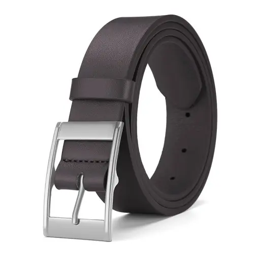 Image de Ceinture Homme Luxe Cuir PU - Boucle Métal Haute Qualité