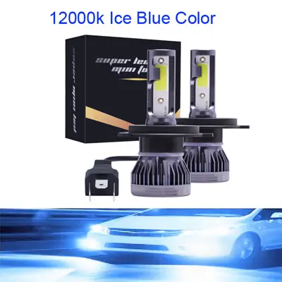 Image de Kit LED Phares Voiture H4/H7/H11 - Éclairage Puissant 6000K & 12000K