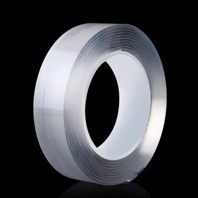 Image de Bandes adhésives transparentes double face amovibles