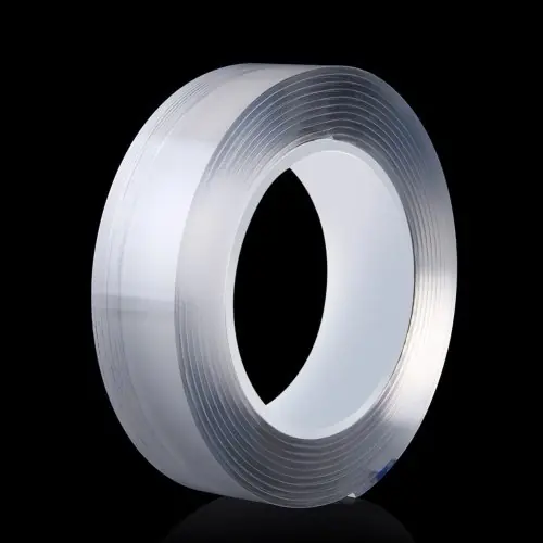 Image de Bandes adhésives transparentes double face amovibles