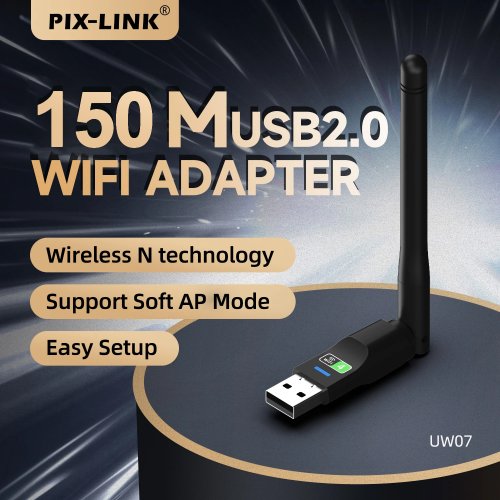 Immagine di Scheda di rete wireless MT7601 Trasmettitore wireless WiFi USB Set Top Box Ricevitore wireless IPTV Antenna Wifi per laptop desktop