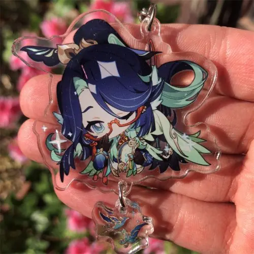 Image de Badge Cosplay Xianyun Chiori - Porte-clés Anime Gaming