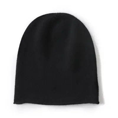 Image de Bonnet Cachemire Unisexe Hiver - Chaud & Élégant