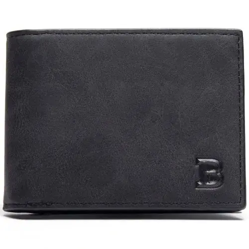 Image de Portefeuille Homme Fin en Cuir PU