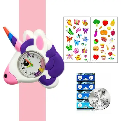 Image de Montre Enfant Colorée - Apprendre l'Heure en S'Amusant