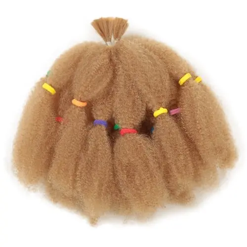 Image de Cheveux Afro Crépus Synthétiques 12 Pouces - Prêt à Tresser
