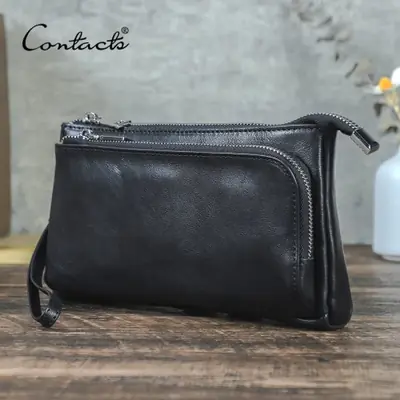 Image de Sac à Main Homme en Cuir - Élégant & Fonctionnel
