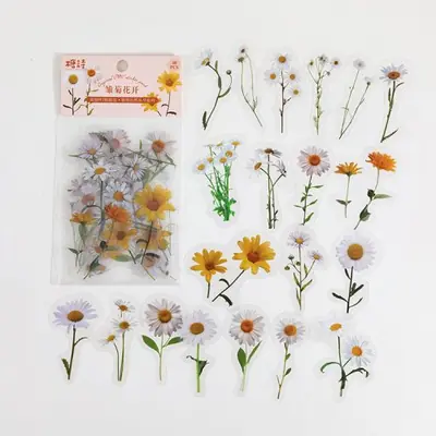Image de Autocollants Kawaii Plantes & Fleurs - 40 Pièces
