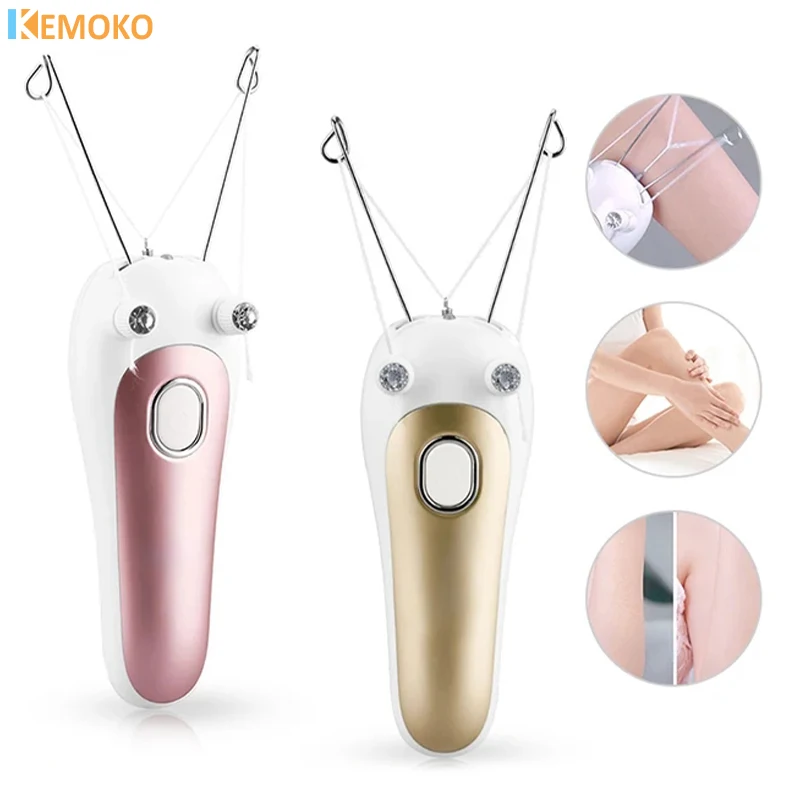 Imagen de Depiladora Eléctrica para Mujer - Elimina el Vello Facial y Corporal con Suavidad