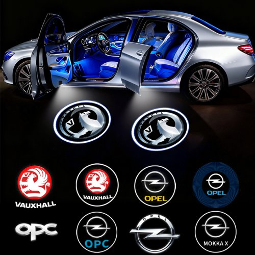Bild von 2 Stück High-Definition-Logo Willkommenslicht Projektionslicht für Autotüren für Opel Insignia Astra Antara Meriva Zafira H G Corsa