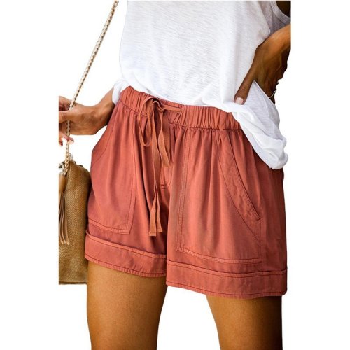 Immagine di Pantaloncini da Donna a Vita Alta Corti e Sexy, Stile Casual Harajuku, Abbigliamento Estivo Femminile con Taglio Moderno e Comodo