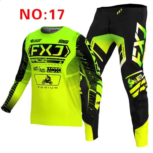 Image de Tenue Motocross Enfant - Maillot & Pantalon MX