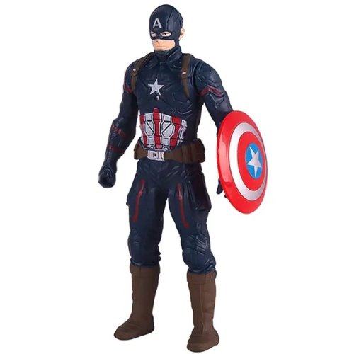 Zdjęcie 2024 Marvel Spiderman Hulk Ironman Anime figurka zabawka prezent na boże narodzenie pcv ruchome stawy Luminous kolekcja lalek zabawkowy model