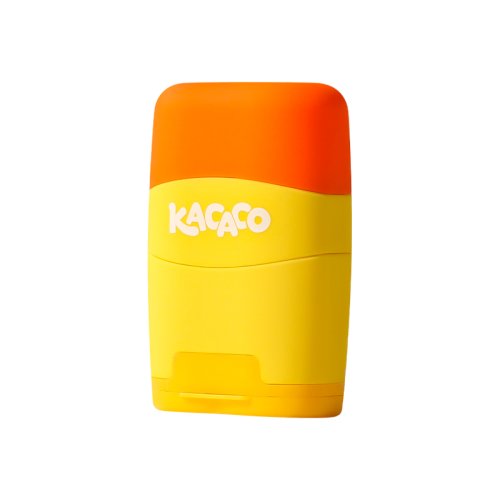 Imagen de Sacapuntas con Borrador 2 en 1, Diseño de Doble Agujero, Núcleo Reemplazable y Menos Migas, Ideal para Estudiantes