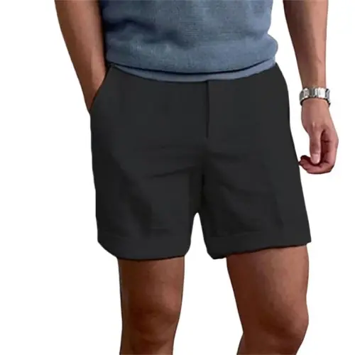 Image de Shorts Homme Lin Coton Respirant Été